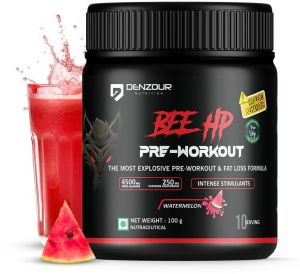 denzour bee-hp pre-workout nutrition