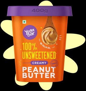 Creamy 100% Unsweetened Peanut Butter 400g