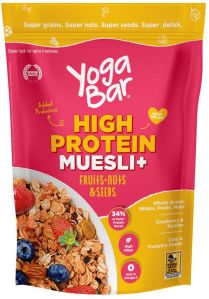 high protein fruits seeds muesli