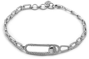 Silver Flash Pin Bracelet