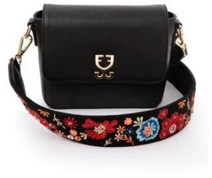 mini goblet crossbody vegan leather bag