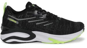 Camp Spunky Black Men's Running Shoes