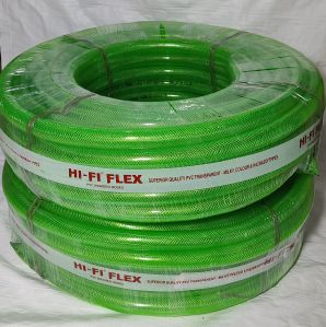 Pvc Hi-Fi Green Braided Hose