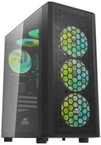 ANT ESPORTS 250 Air ARGB ATX Mid Tower Cabinet (Black)