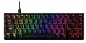 HYPERX Alloy Origins 65 %Wired Gaming Keyboard ( Black ) ( Red Linear Switch )