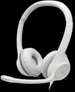 LOGITECH H390 RGB Wired Stereo Gaming Headphone ( Off-White )