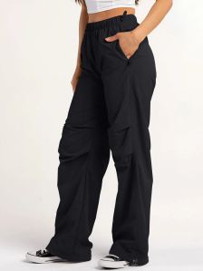 PARACHUTE BLACK WOMEN TRACKPANT