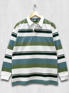 Striped Polo T-shirt