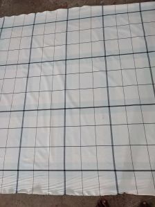 Recycled Woven Checkered Fabric
