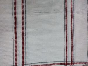 Recycled Woven Checkered Fabric