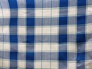 Recycled Waffle Checkered Fabric