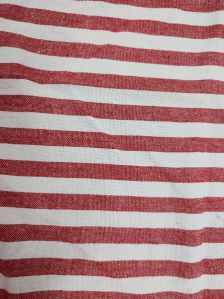 Woven Striped Cotton Fabric