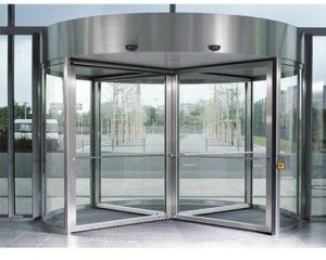 AUTOMATIC GLASS REVOLVING DOOR