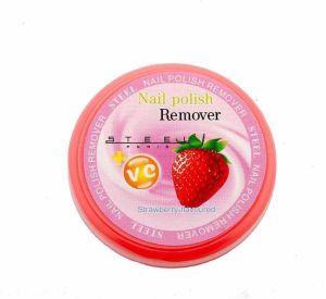 Nail Paint Remover Pad In Strawberry Flavour