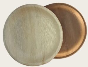 round areca plates