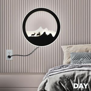 Deer Shade LED Wall Light