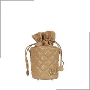 Aegte Quilted Drawstring Potli Bag