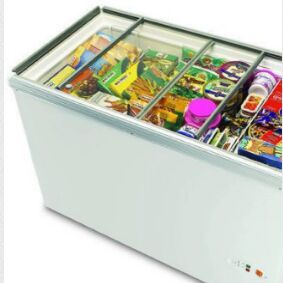 Glass Top Deep Freezer