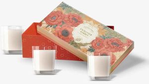 ENCHANTED GARDEN SCENTED CANDLE GIFT SET