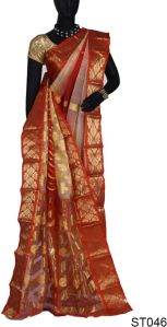 Designer Handloom Tant Bengali Saree