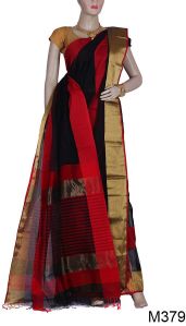 ethnic maheshwari silk-cotton saree