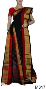 Handloom Partywear Maheshwari Saree