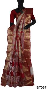 Multicolor Handloom Tant Silk Saree's