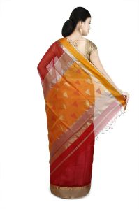 Traditional Maheshwari Silk Cotton Saree