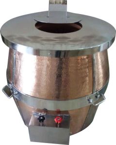 Copper Hammered Tandoor