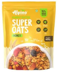 ALPINO HIGH PROTEIN SUPER ROLLED OATS HONEY