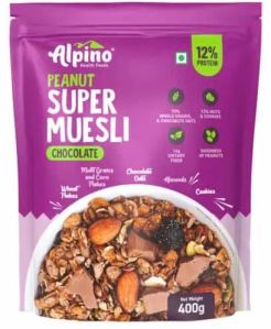 ALPINO SUPER CHOCOLATE MUESLI NUTS & COOKIES