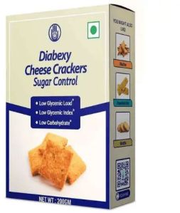 DIABEXY LOW GI CHEESE CRACKERS