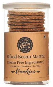 HEY GRAIN GLUTEN FREE BAKED BESAN MATTHI- PACK OF 3