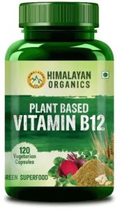 himalayan organics plant based vitamin b12 supplement