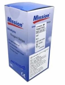 MICROSIDD MISSION URINE KETONE STRIPS 2GK