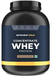 NUTRABAY GOLD 100% WHEY PROTEIN CONCENTRATE, RICH CHOCOLATE CREME