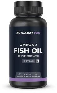 NUTRABAY PRO FISH OIL OMEGA 3 (TRIPLE STRENGTH)- 1000MG