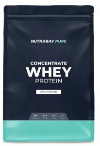 NUTRABAY PURE WHEY PROTEIN CONCENTRATE, UNFLAVOURED