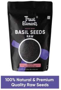 TRUE ELEMENTS RAW BASIL SEEDS