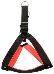 padding medium black colour dog harness