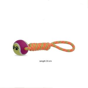 Dog Rope Toy with Ball