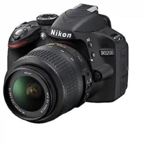 Used Nikon D3200 Black Camera