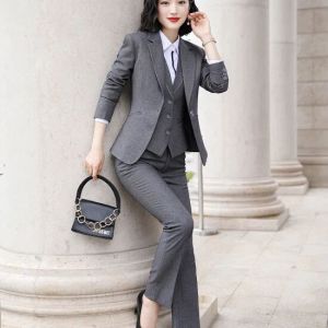 women three piece suit