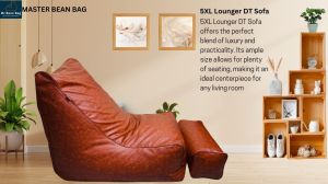 5XL LOUNGER DOUBLE TONE SOFA BEAN BAG