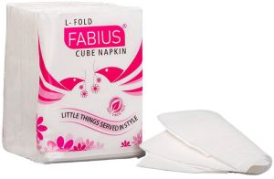 L Fold Cube Napkin