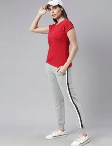 GREY WOMEN'S TRACK PANTS