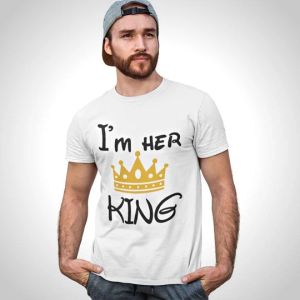 I AM HER KING - GC MEN'S T SHIRT