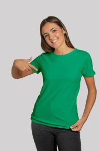 SPANISH GREEN PLAIN WOMEN'S T SHIRT