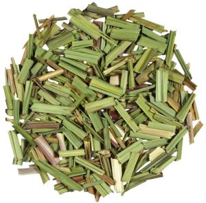 Dried lemongrass leaves