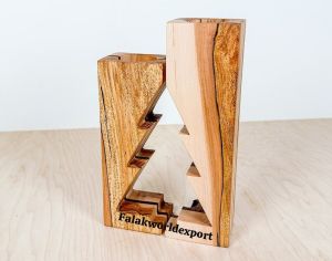 Wooden Christmas Tree Candle Holder